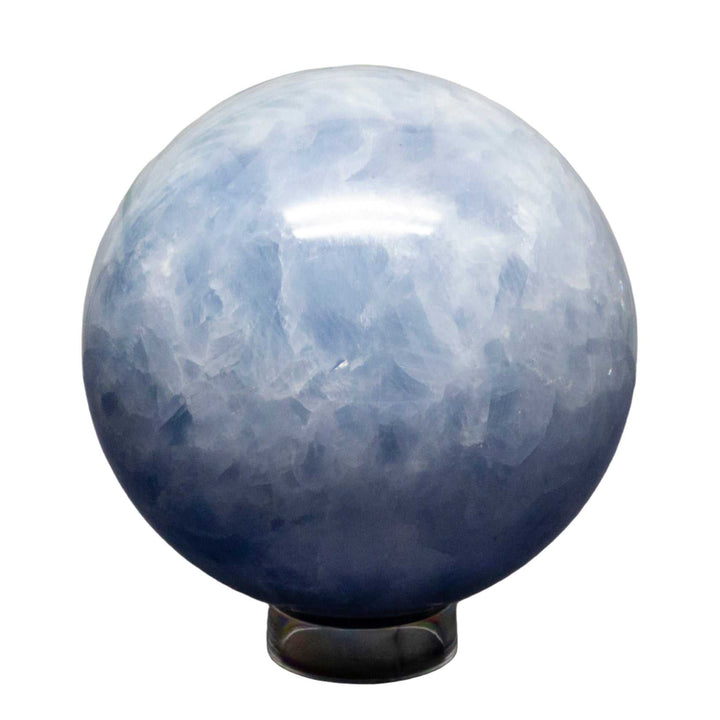 Blue Calcite Sphere 72-93mm