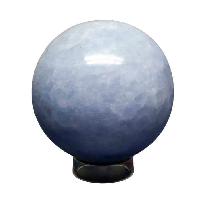 Blue Calcite Sphere 72-93mm