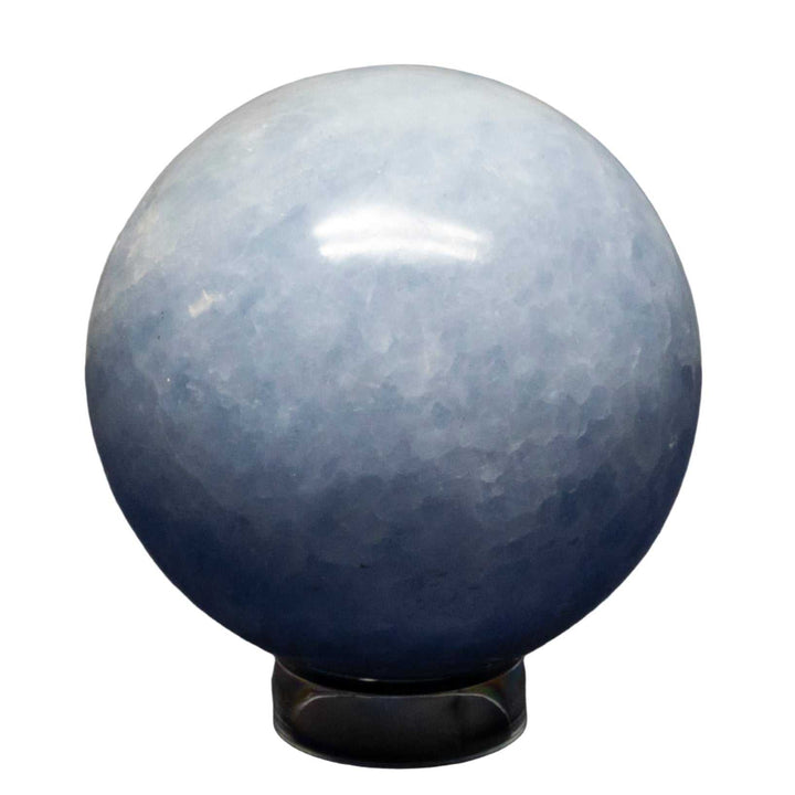 Blue Calcite Sphere 72-93mm
