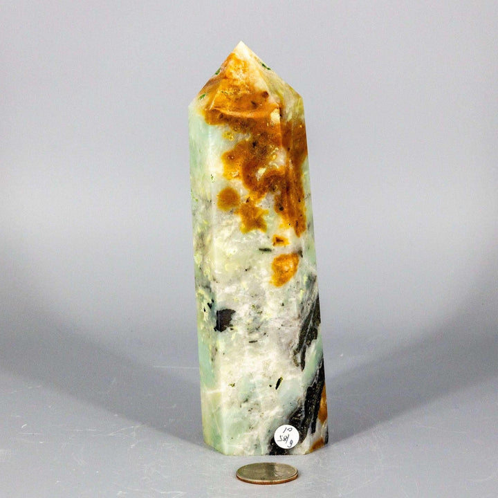 Caribbean Calcite Tower XXL | Polished Crystal Tower