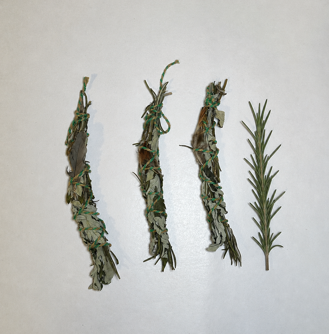 Solar Angel Moon Mugwort Smudge Bundle