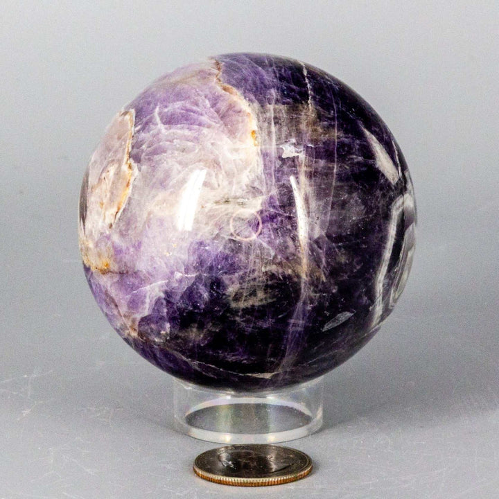 Chevron Amethyst Sphere 58-71MM