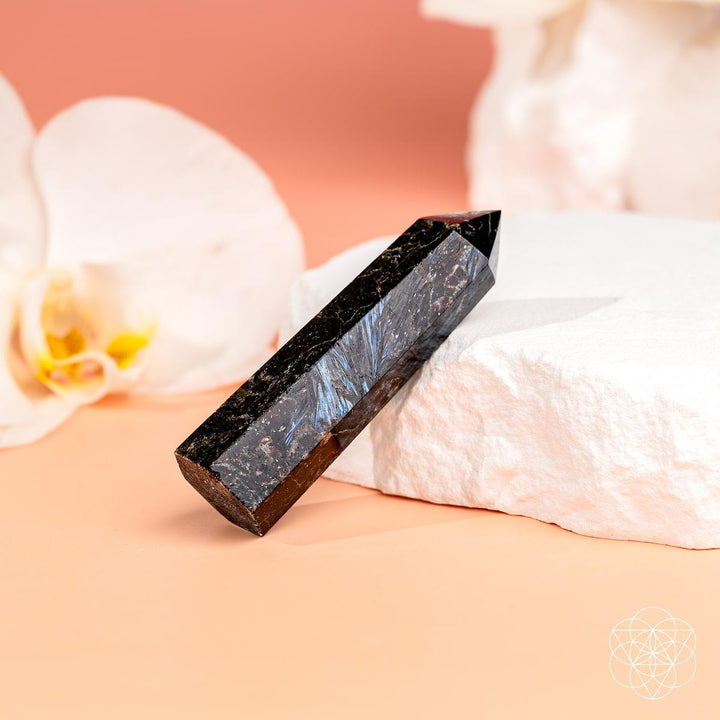This Is Your Breakthrough – Rare Arfvedsonite Point Tower