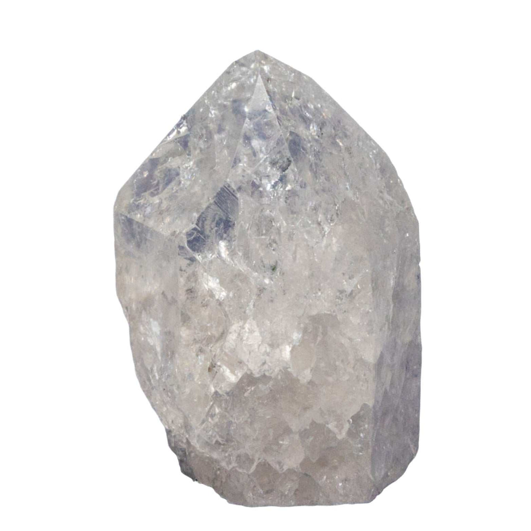 Crackle Clear Quartz Point