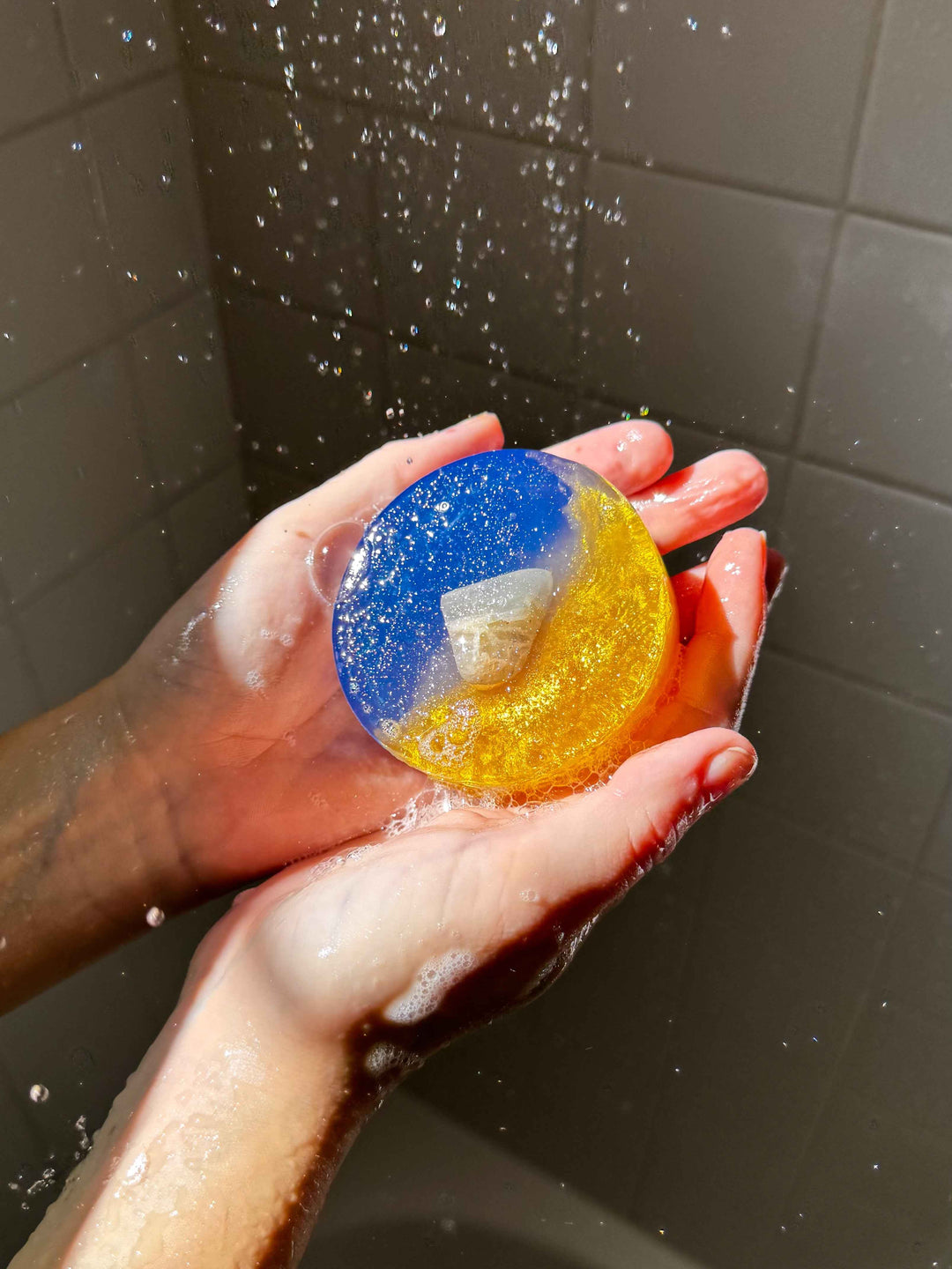 Waning crescent – Crystal-infused bar soap