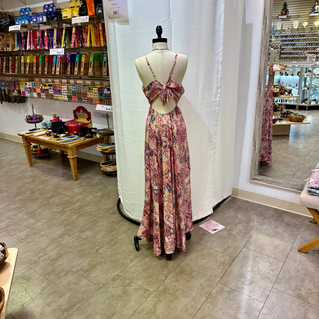 Long Sari Boho Summer Sun Dress