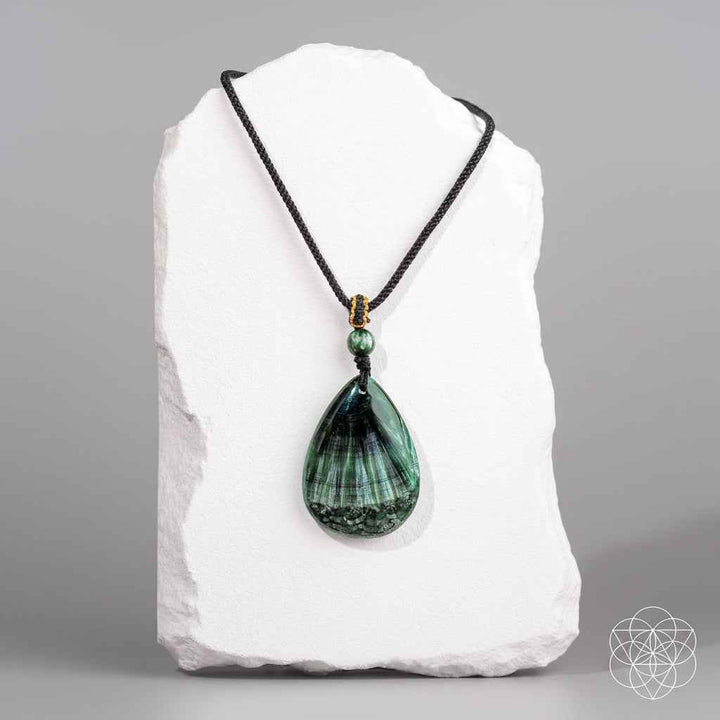 The Angel by My Side – Rare Seraphinite Pendant