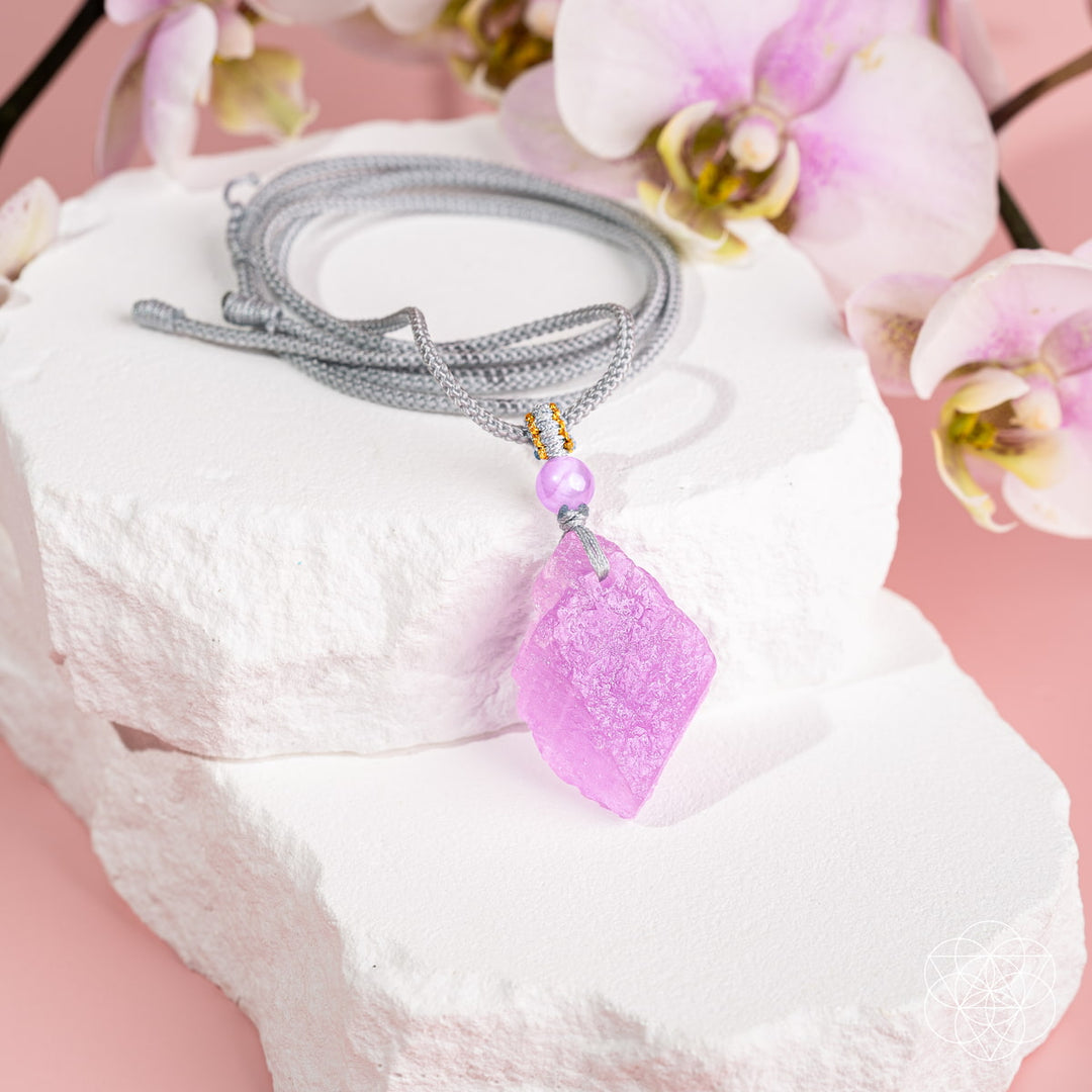 "Rarer Than Diamonds" - The Pink Kunzite Pendant