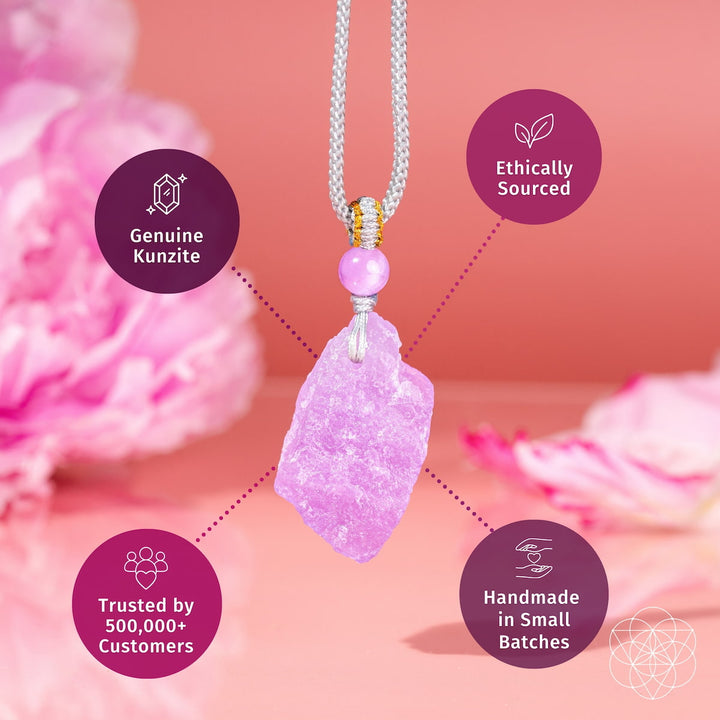 "Rarer Than Diamonds" - The Pink Kunzite Pendant