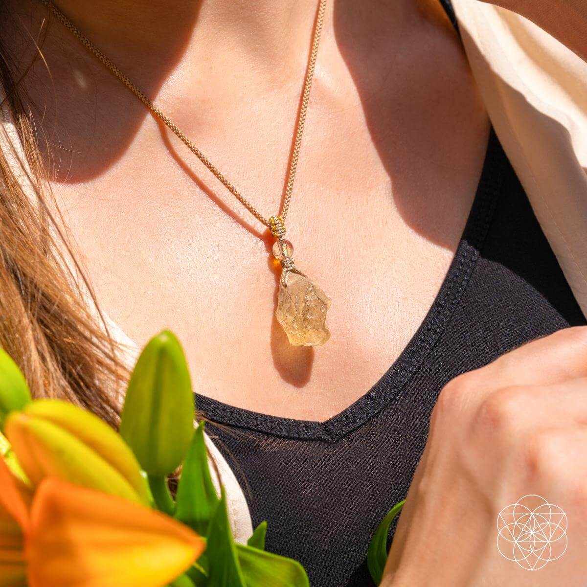 The Destiny Relic – Libyan Desert Glass Pendant