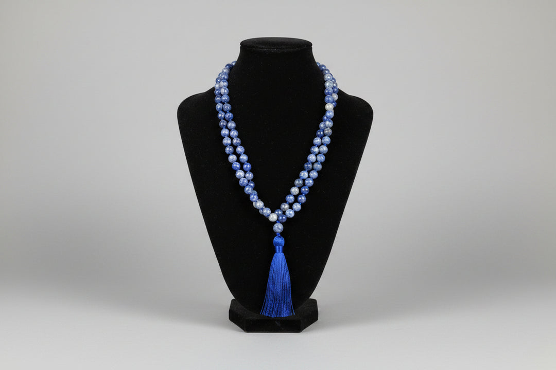 Dumortierite Mala Necklace