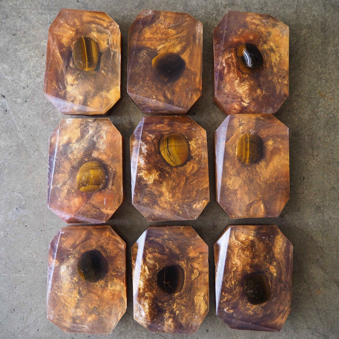 Copper warrior – Crystal-infused bar soap