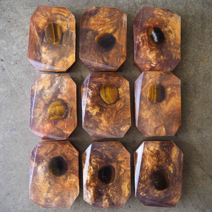 Copper warrior – Crystal-infused bar soap