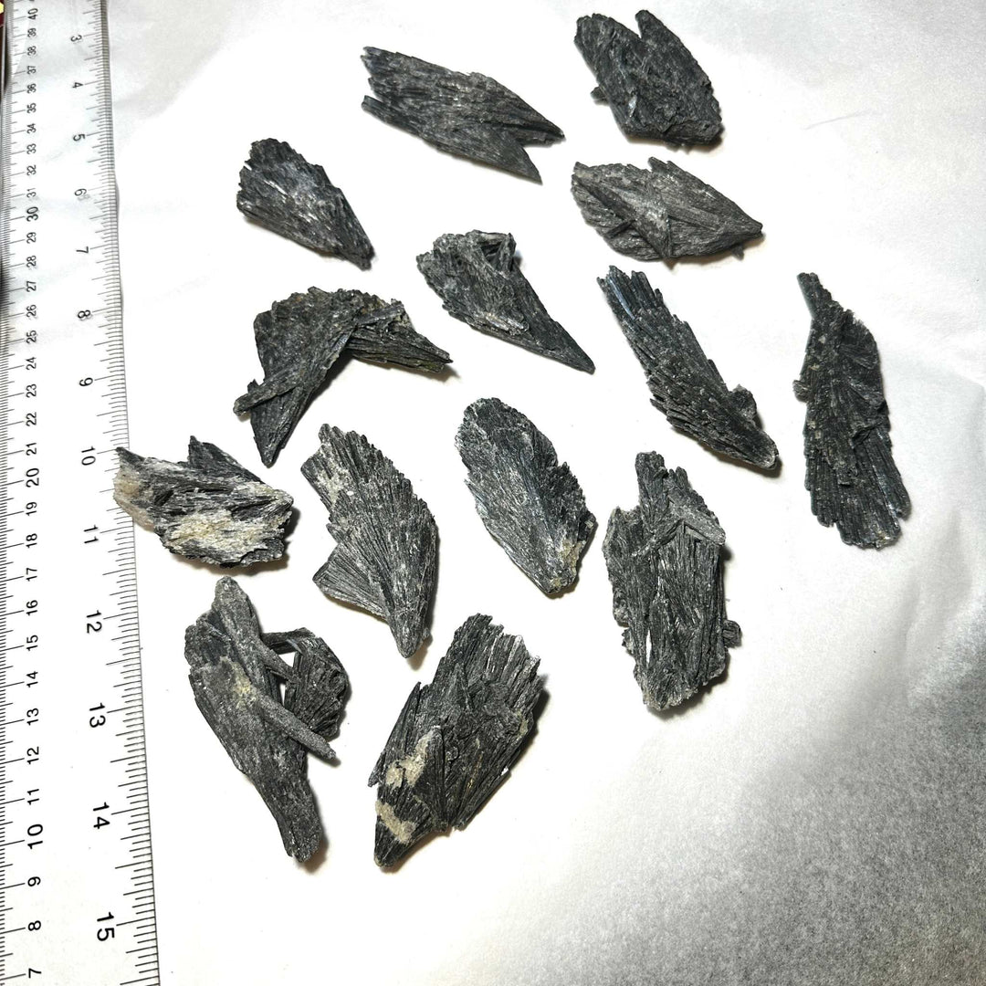 Black Kyanite - Powerful Raw Crystal for Healing & Balance