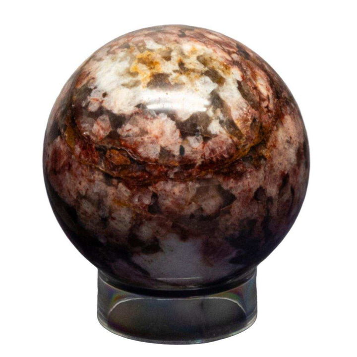 Hematoid "Fire" Quartz Spheres 52-54mm