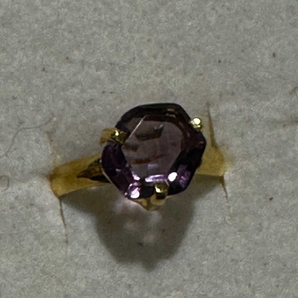 Amethyst Ring Size 7 (03.2048), Rings, Rings