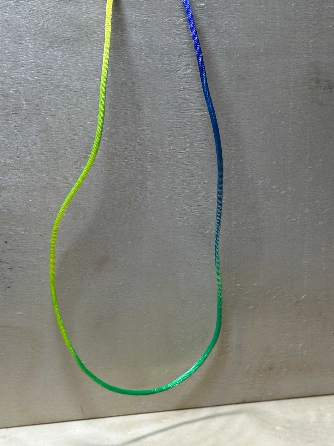 Tie-Dye Rainbow Cords for Necklace