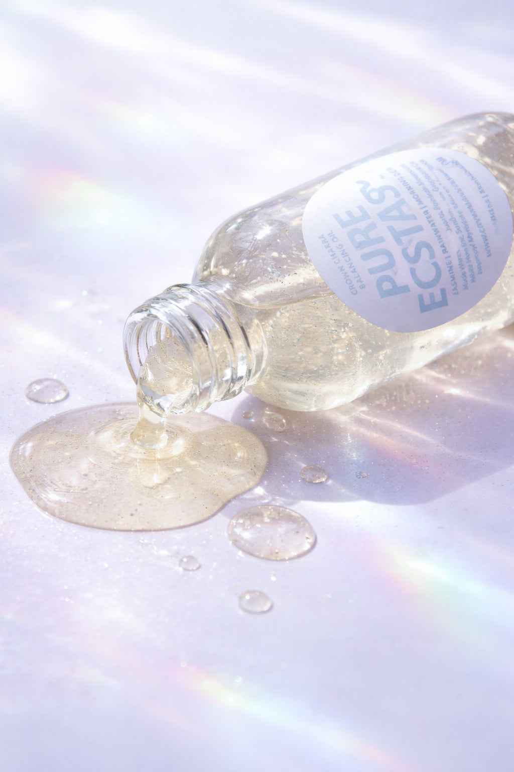 Pure ecstasy – Crystal-infused body oil