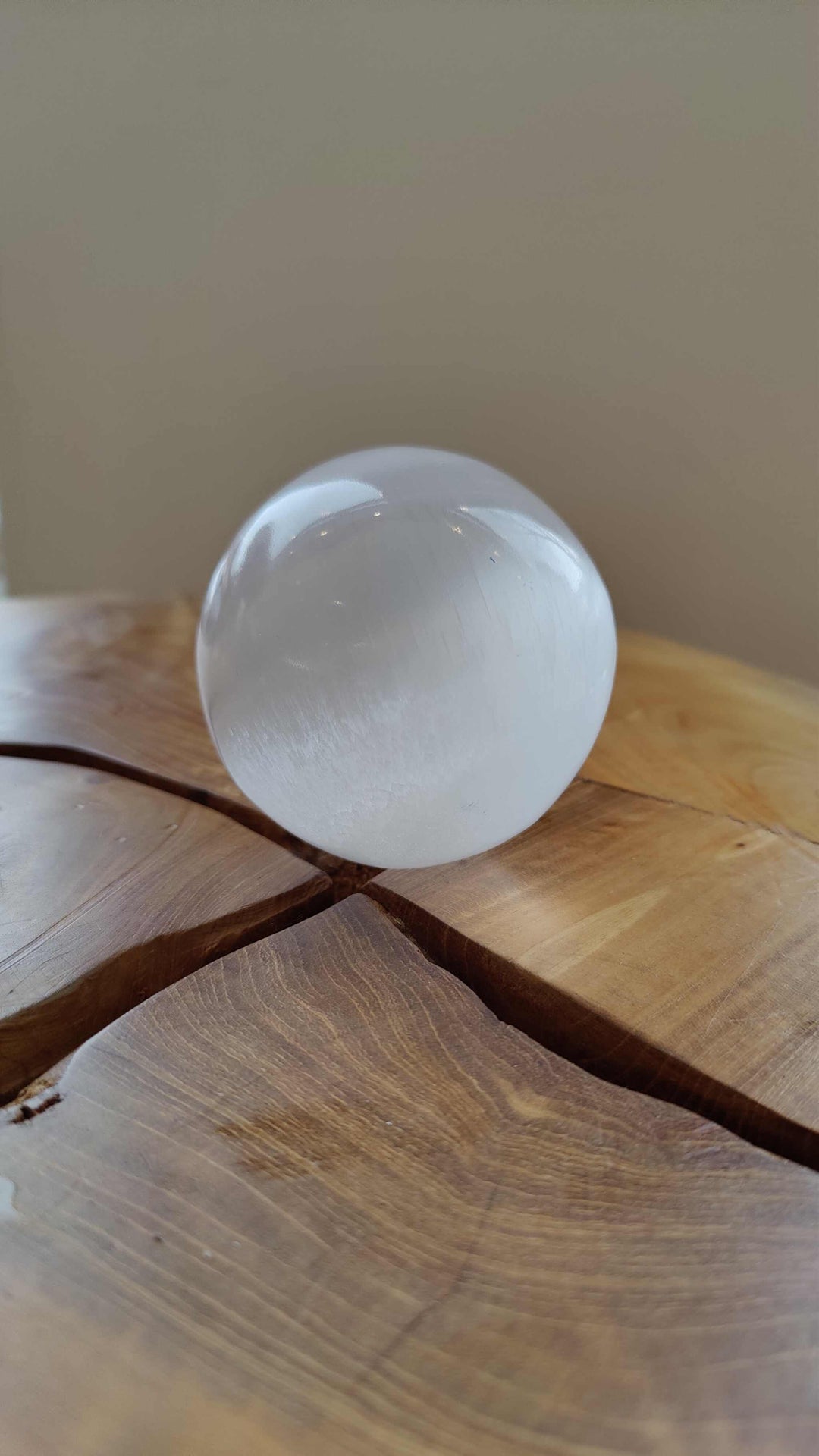 Selenite Sphere 8cm