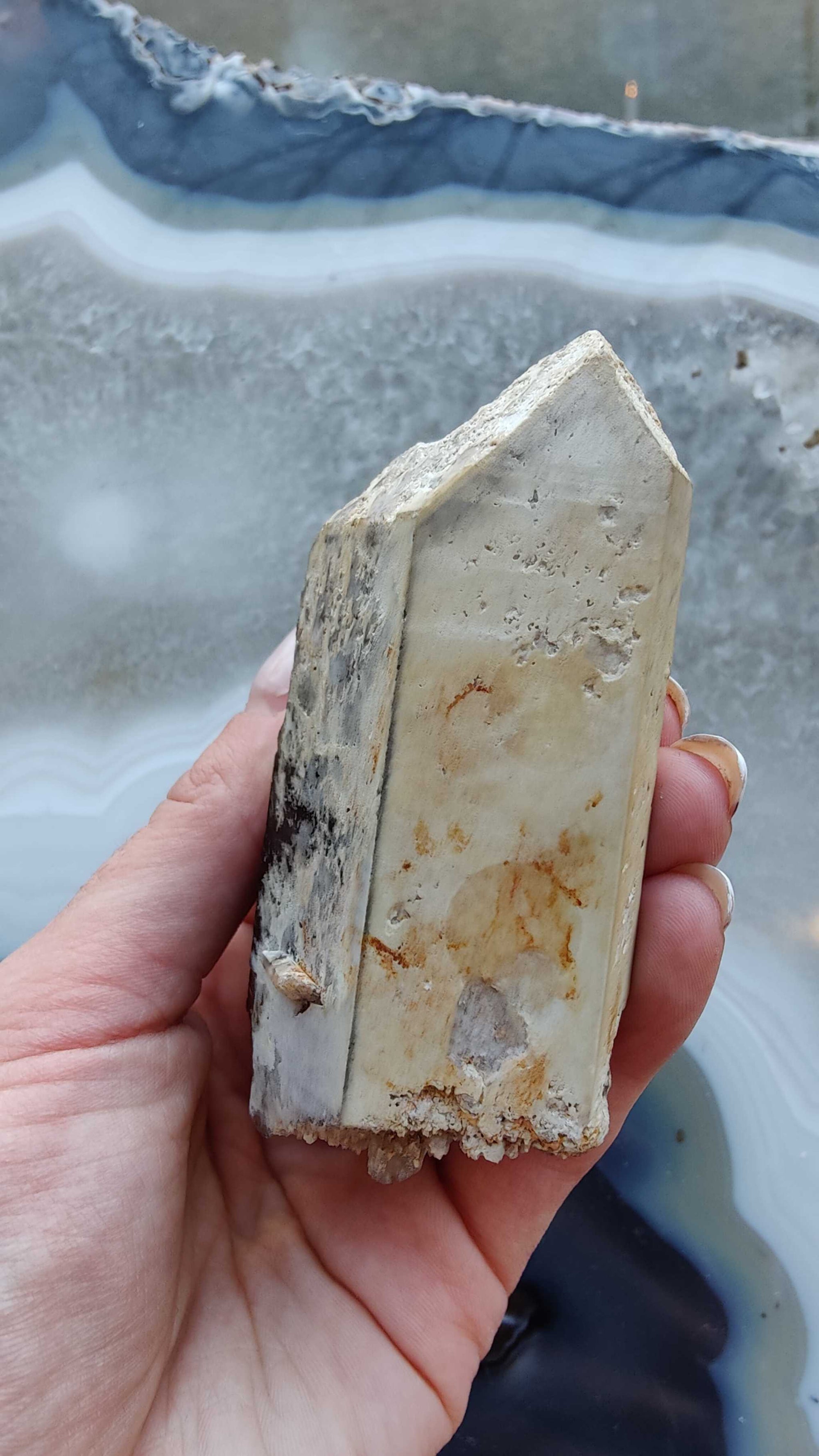 Lodalite Included Smokey Quartz Point