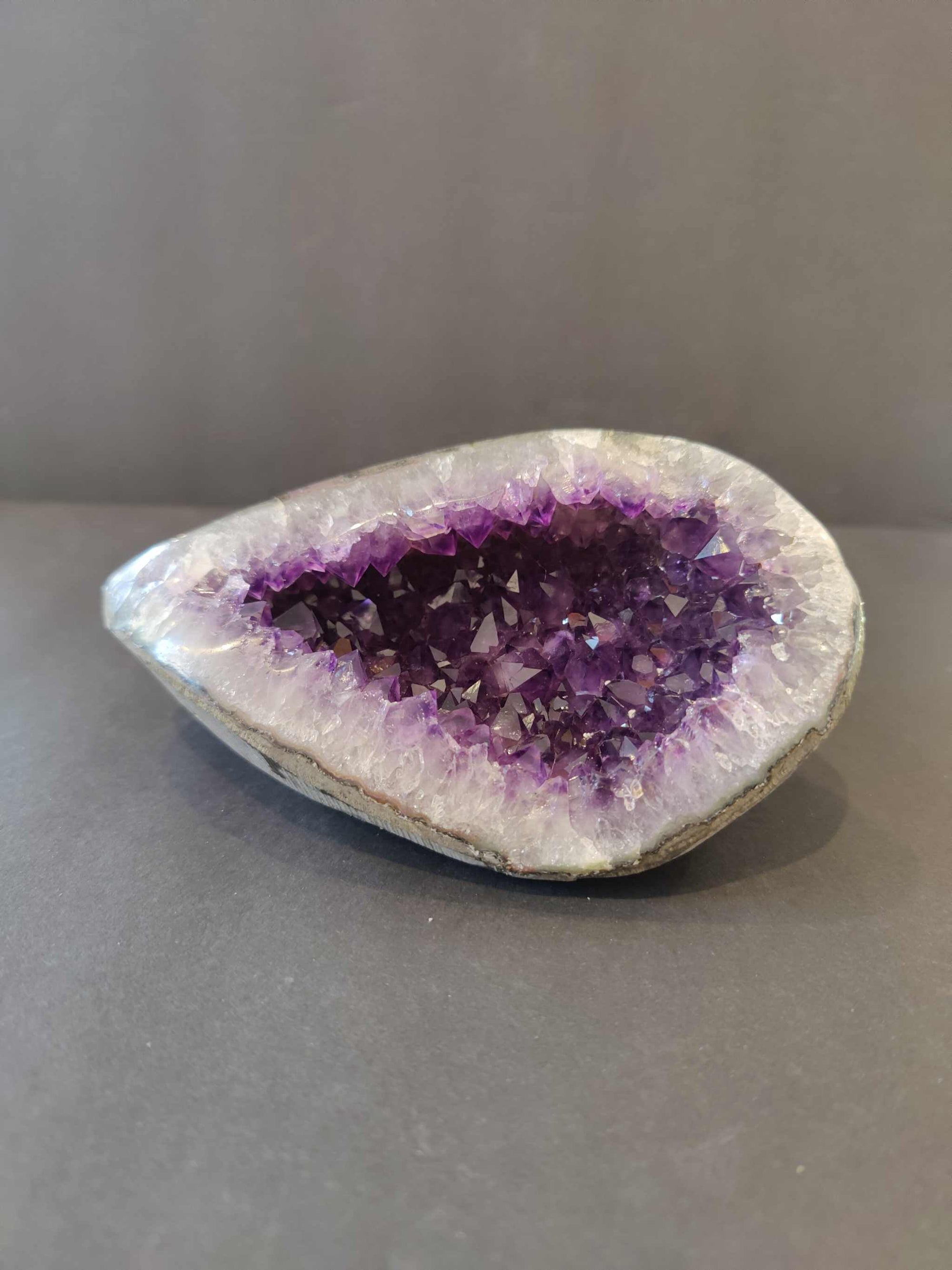 Amethyst Geode Sculpture