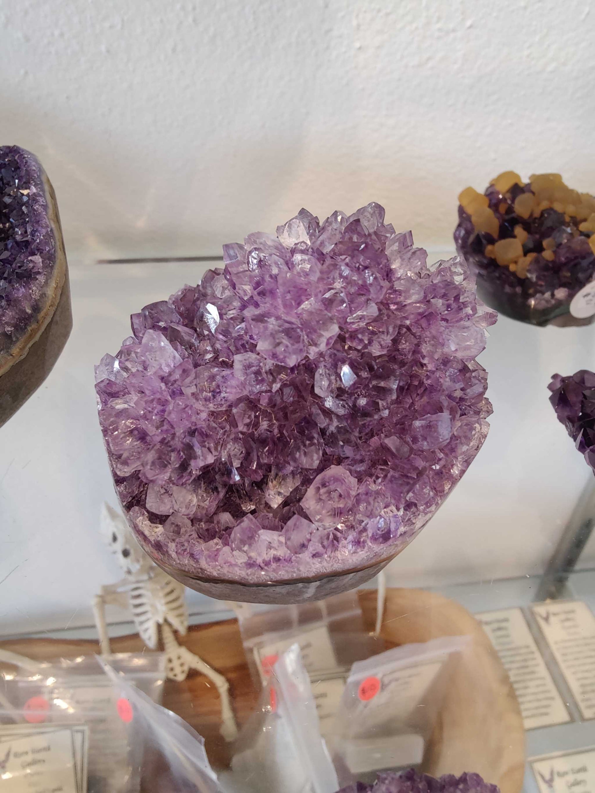 Amethyst &quot;Flower&quot; Formation Geode Sculpture
