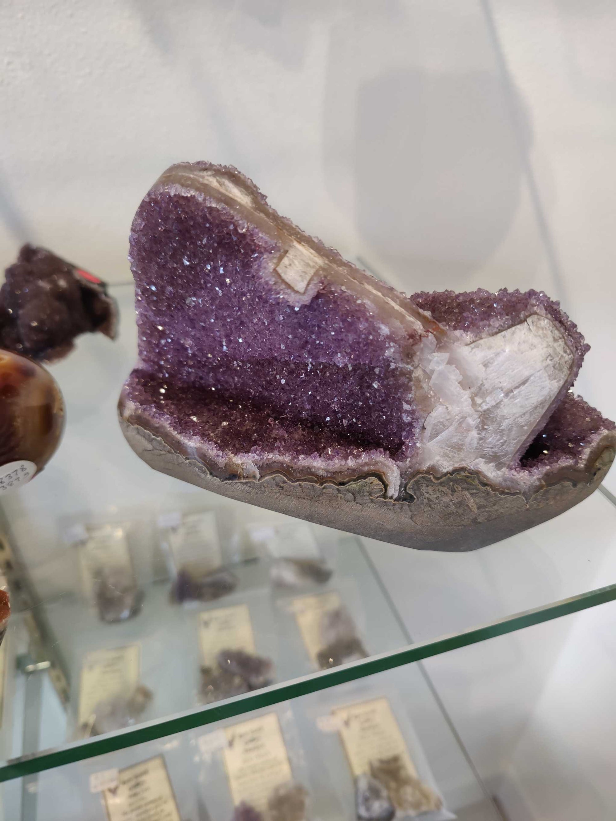 Amethyst Geode Sculpture