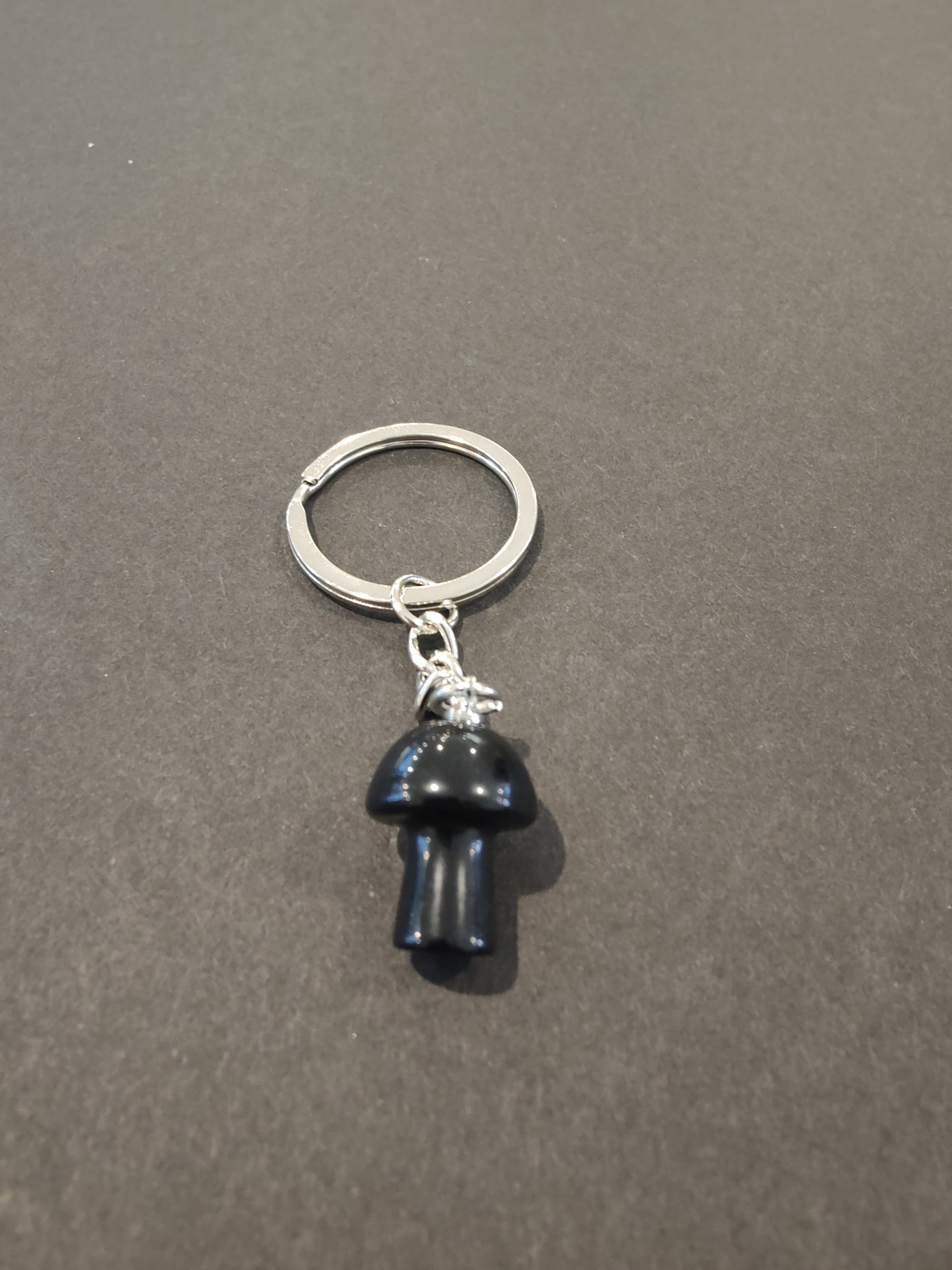 Stone Mushroom Keychain