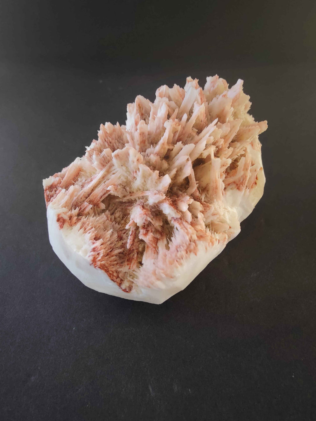 Red Mordenite with Stilbite Specimen 355g
