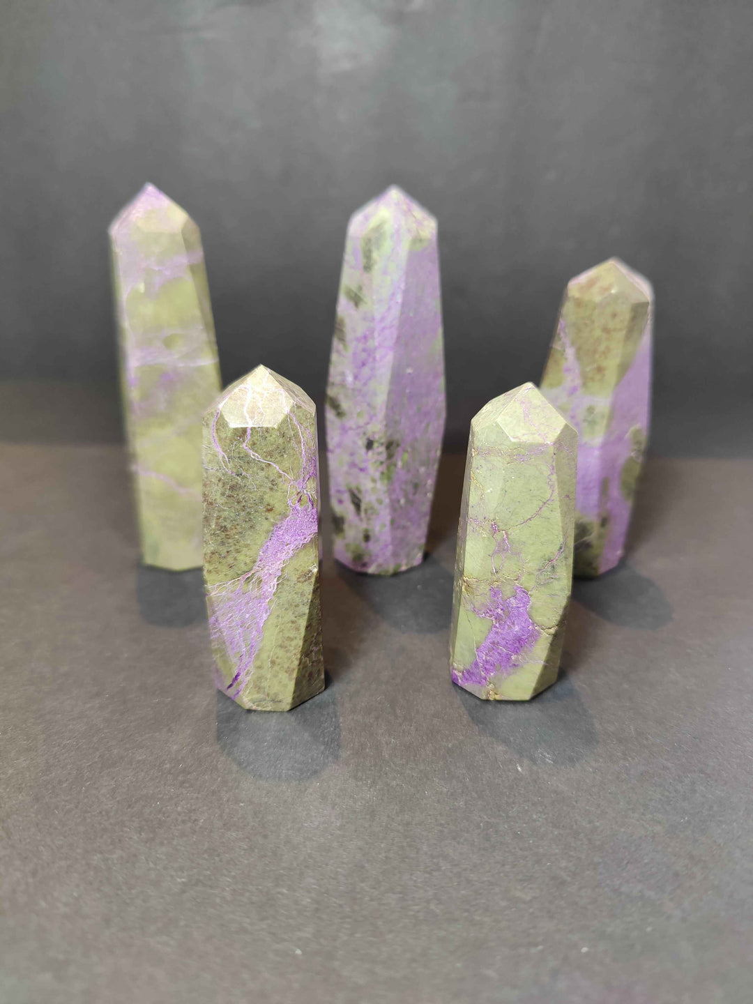 Atlantisite (Stichtite with Serpentine) Polished Tower Sculpture