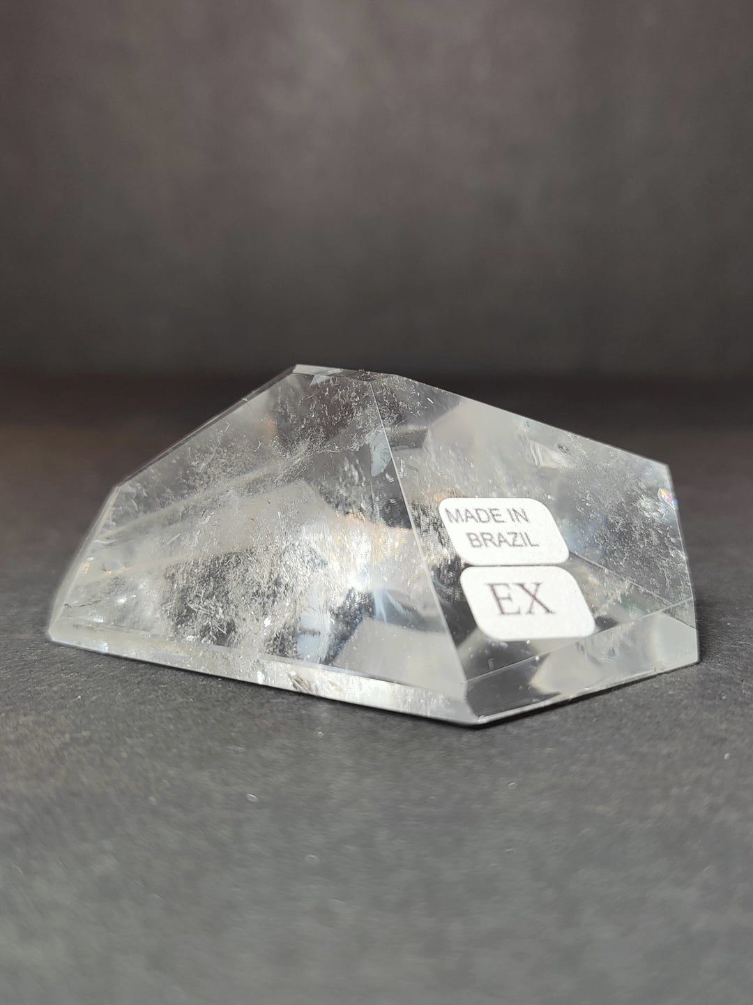Smoky/Clear Quartz Polished Free Form Sculpture (Extra Quality)