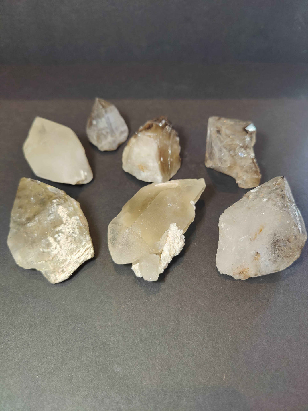 Smoky Quartz Natural Elestial Points