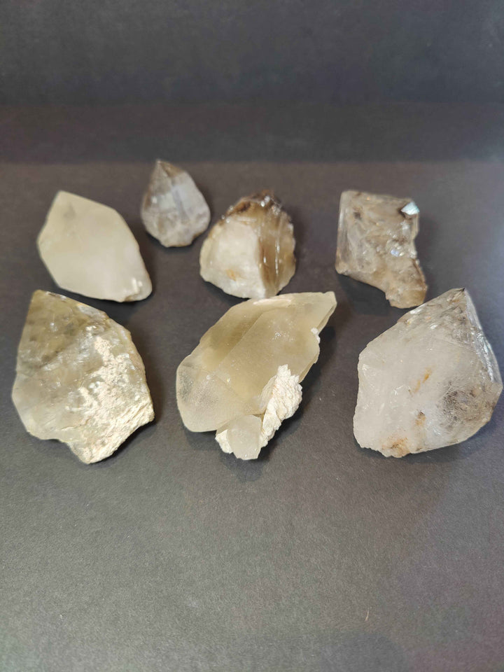 Smoky Quartz Natural Elestial Points