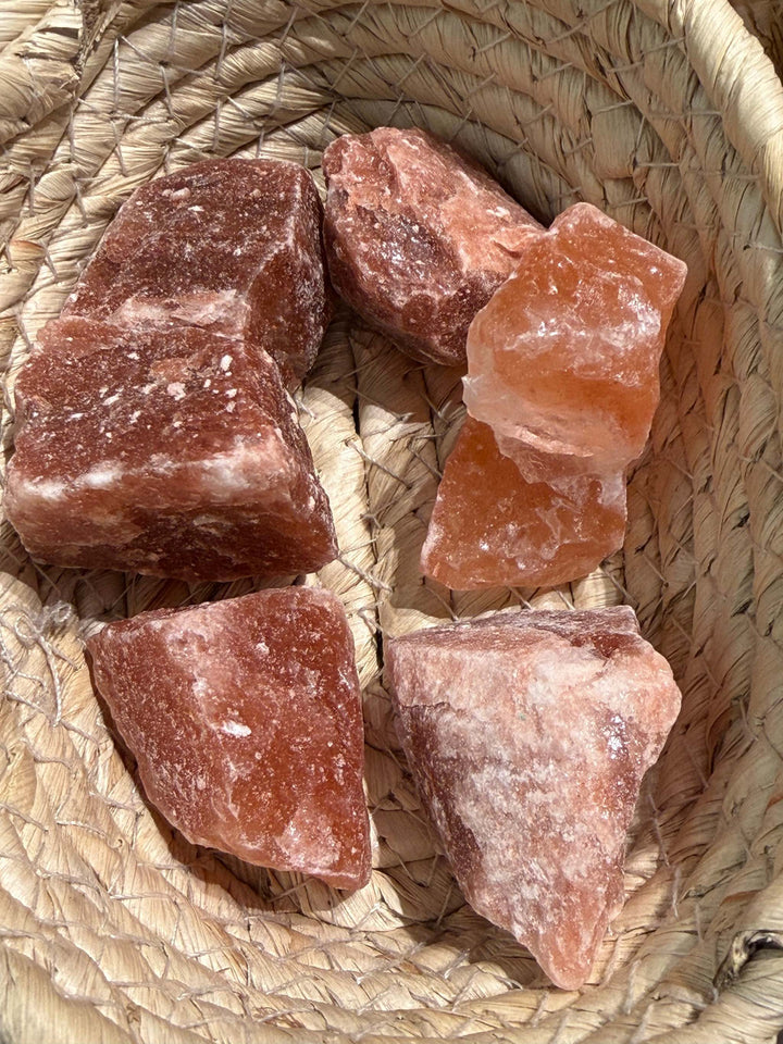 Pink Himalayan Halite Rough Pocket Stone