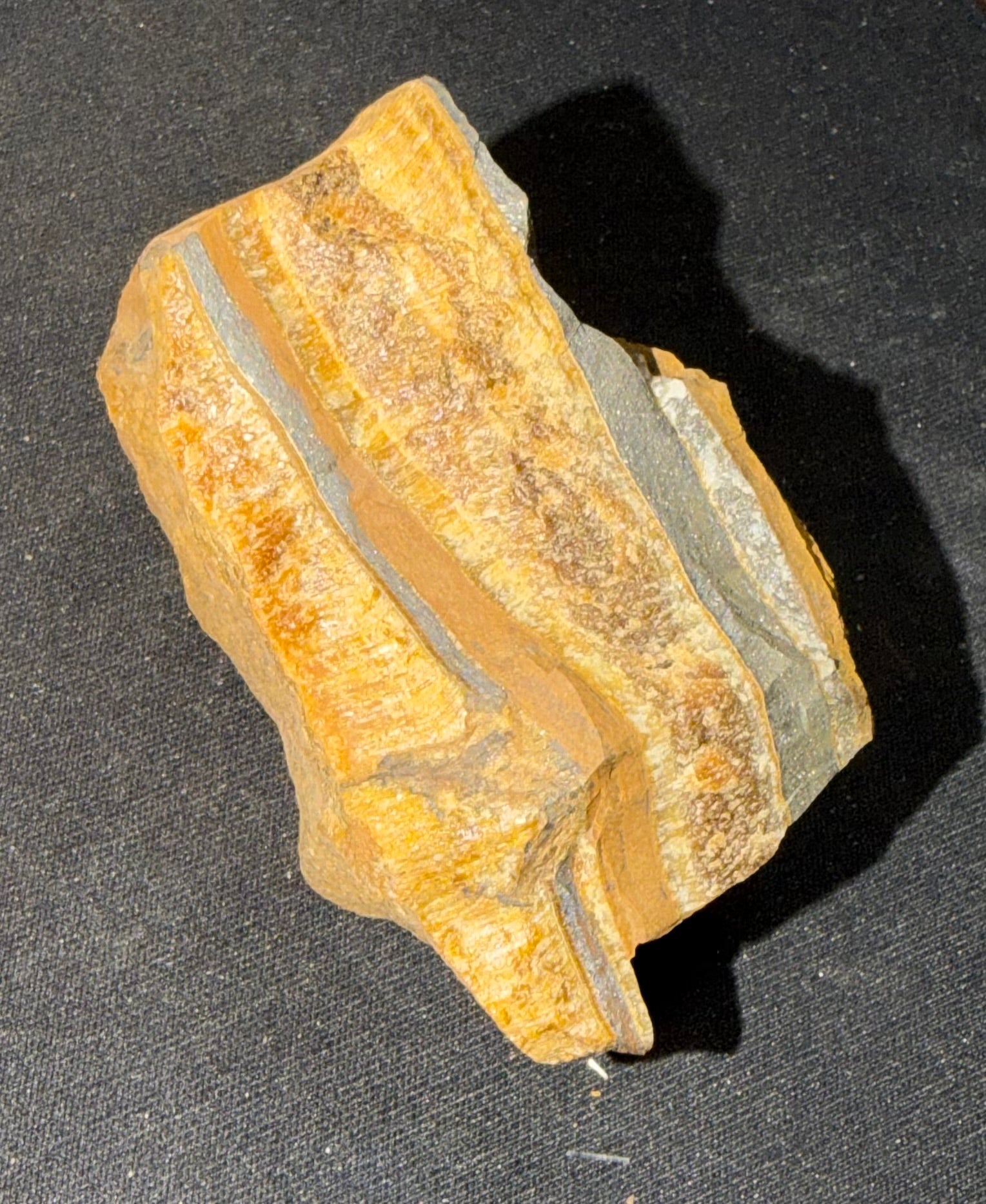 Rough African Top Gold Tiger Eye Specimen