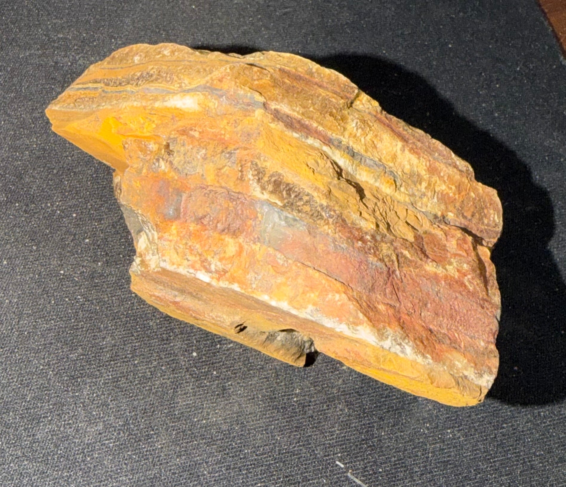 Rough African Top Gold Tiger Eye Specimen