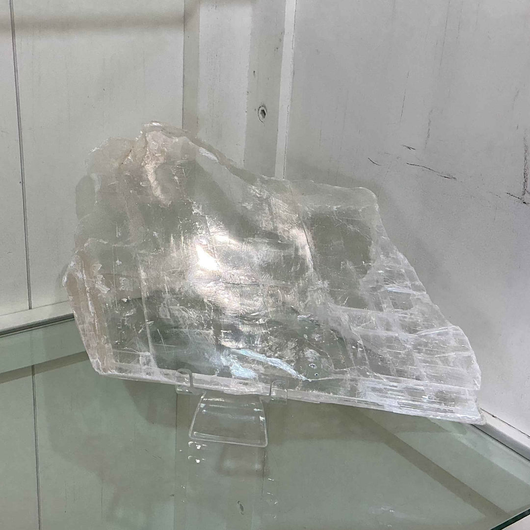 Selenite Specimen  - 1" Thick Sheet ~ 8 x 7.5"