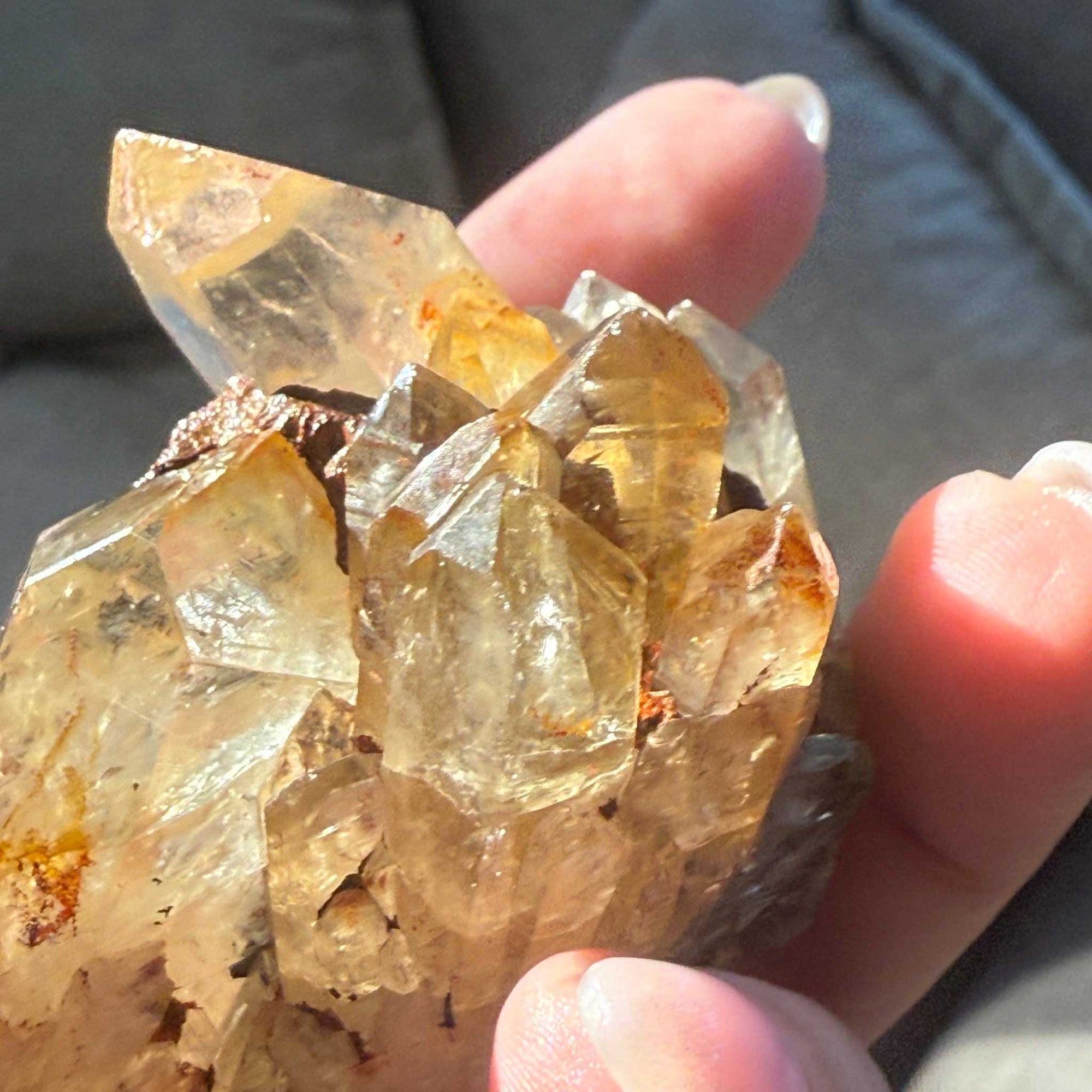 Natural Kundalini Citrine Fortress Cluster 🛡️✨🌄