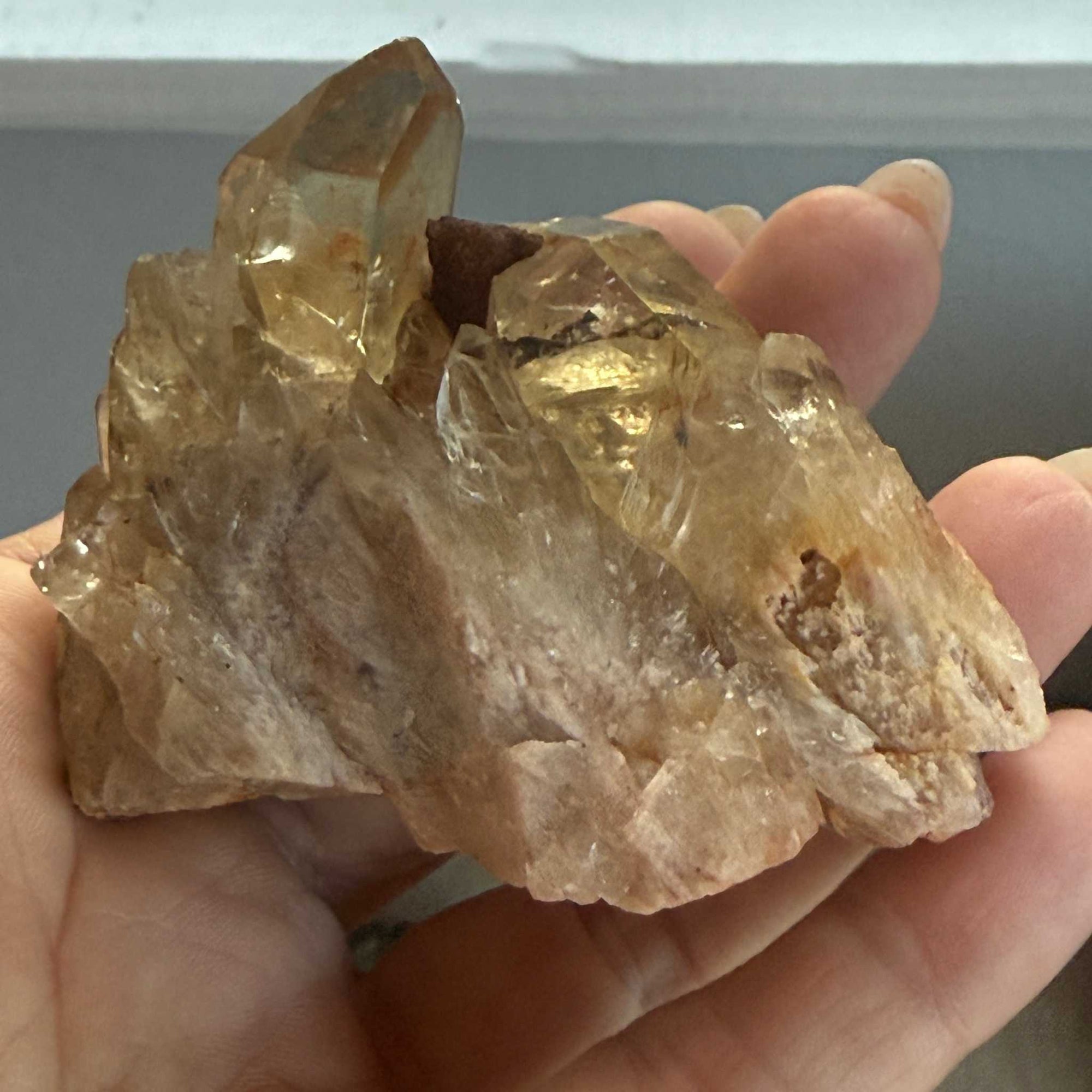 Natural Kundalini Citrine Fortress Cluster 🛡️✨🌄