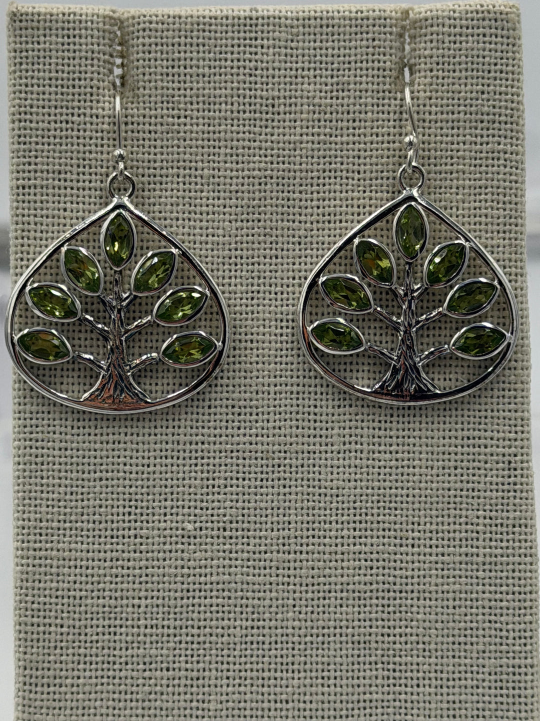 Peridot Dangle Earrings