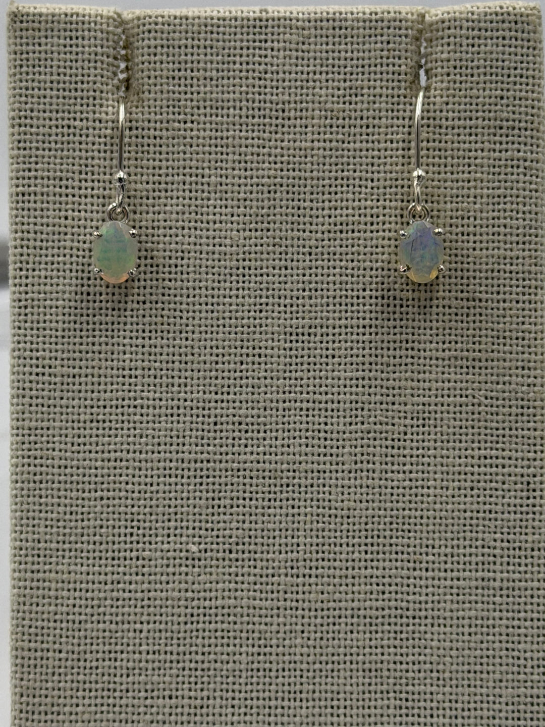 Ethiopian Opal Dangle Earrings