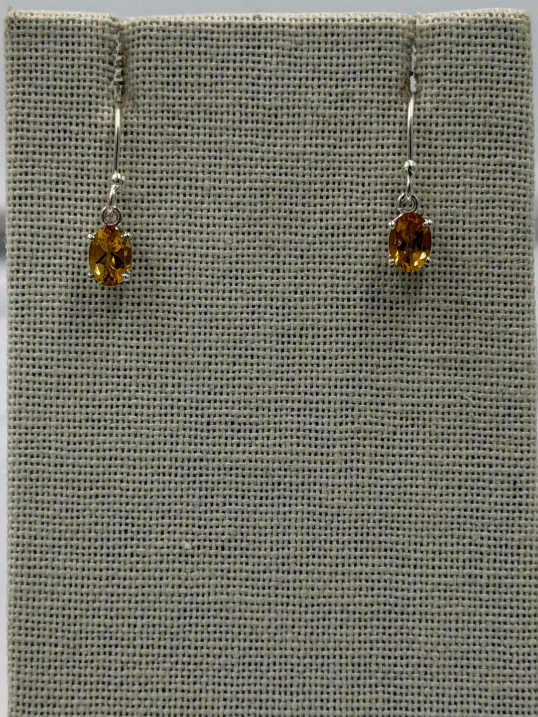 Citrine Dangle Earrings 