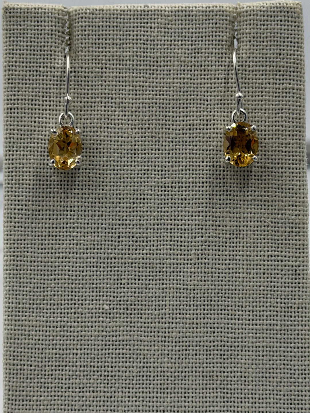 Citrine Dangle Earrings 