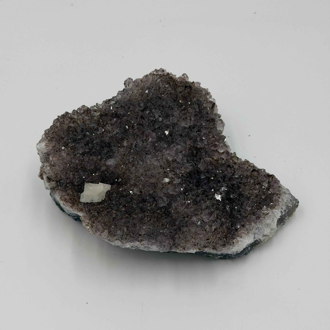 Amethyst with Calcite Cluster Specimen - 927.9g