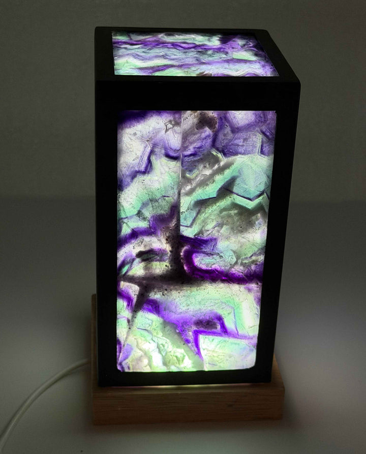 Fluorite Lamp ~ 6"
