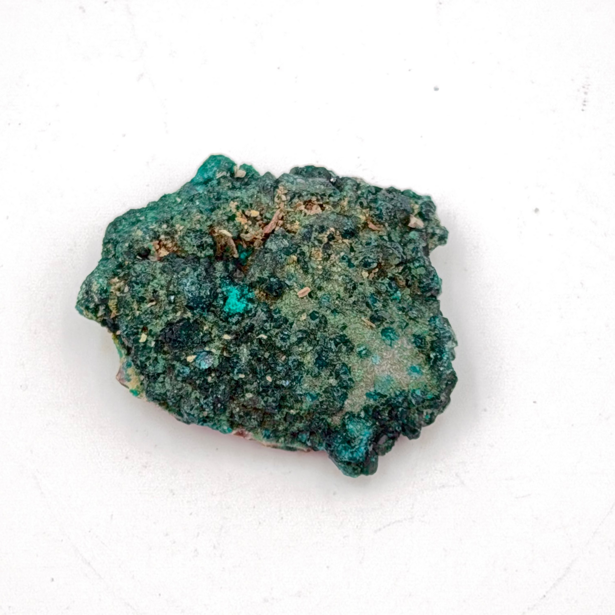 Dioptase Specimen from Congo -20.5g