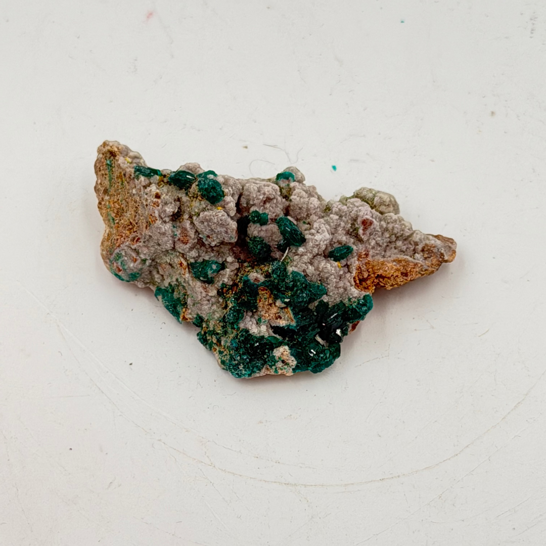 Dioptase Specimen from Congo - 13.1g