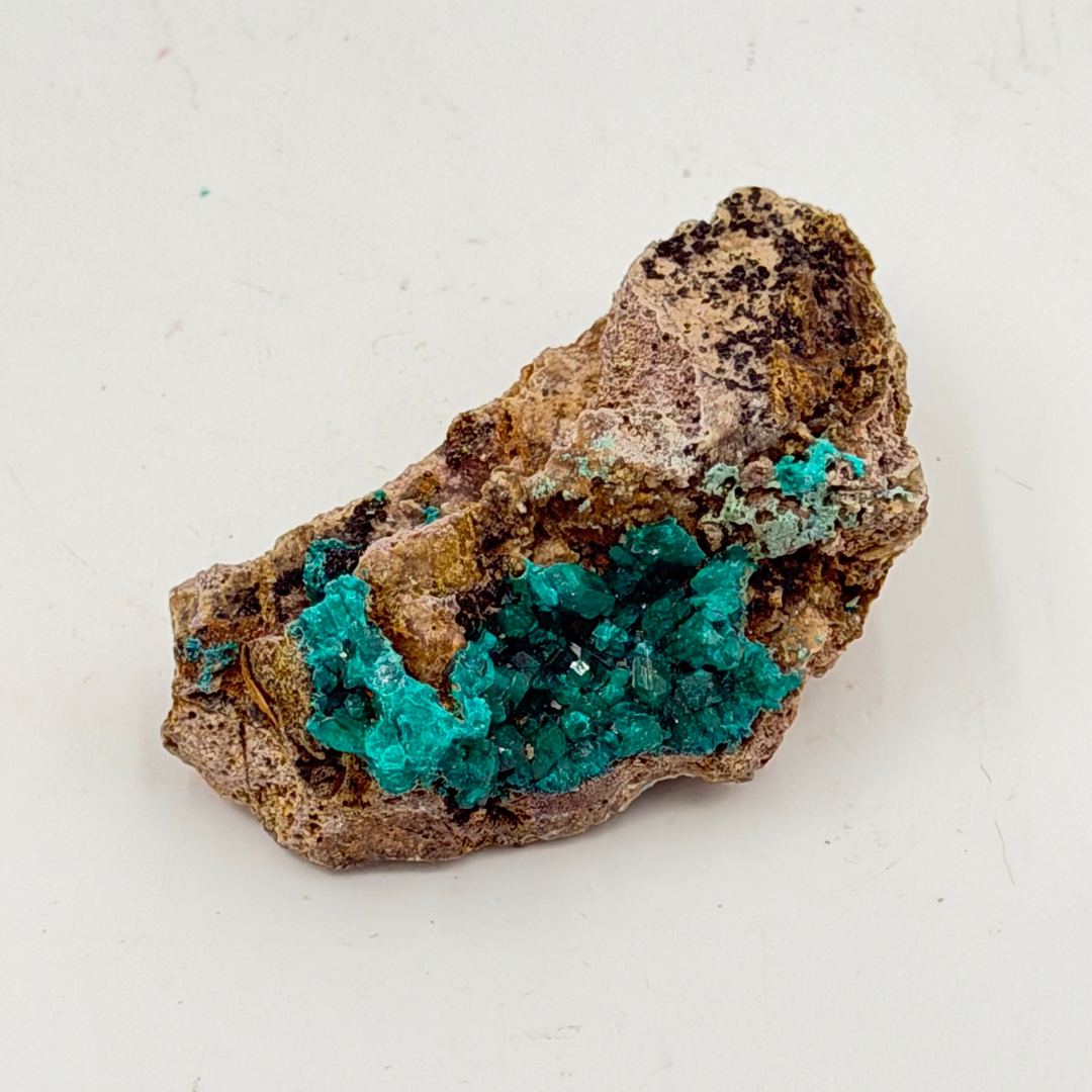 Dioptase Specimen from Congo - 36.9g