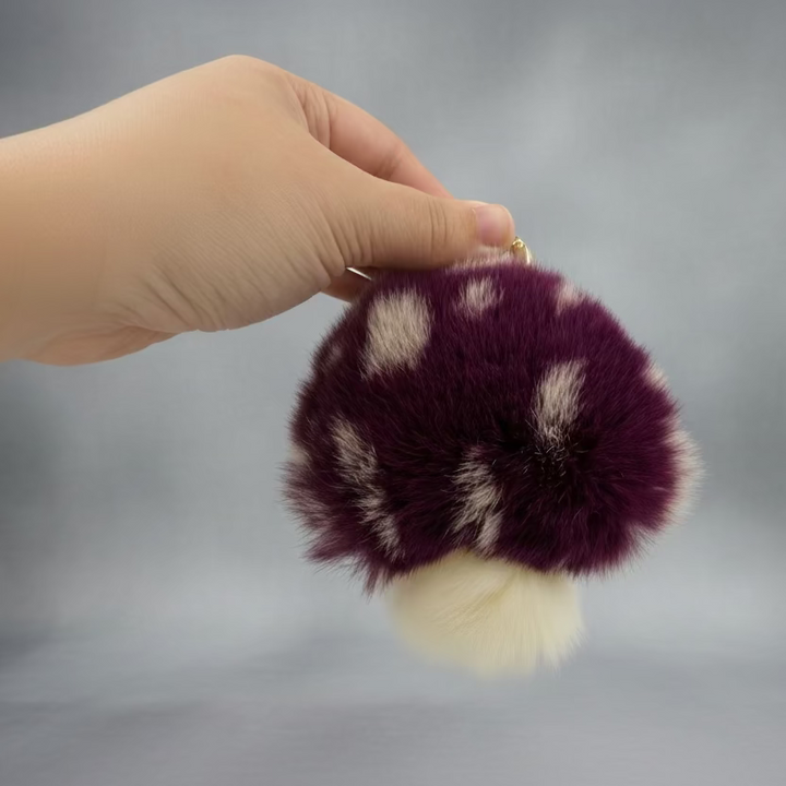 Mushroom Keychain