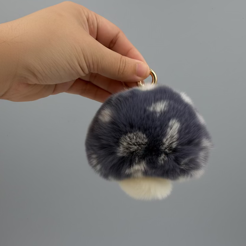 Mushroom Keychain